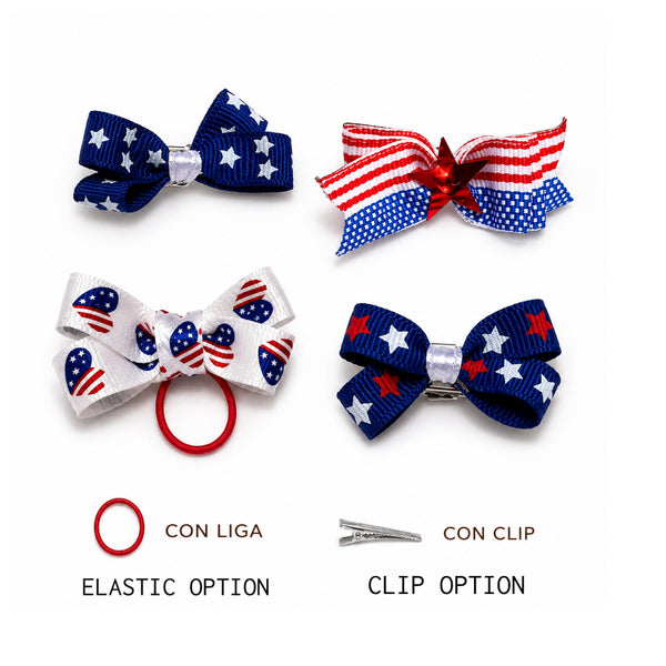 USA Patriotic Bow Collection