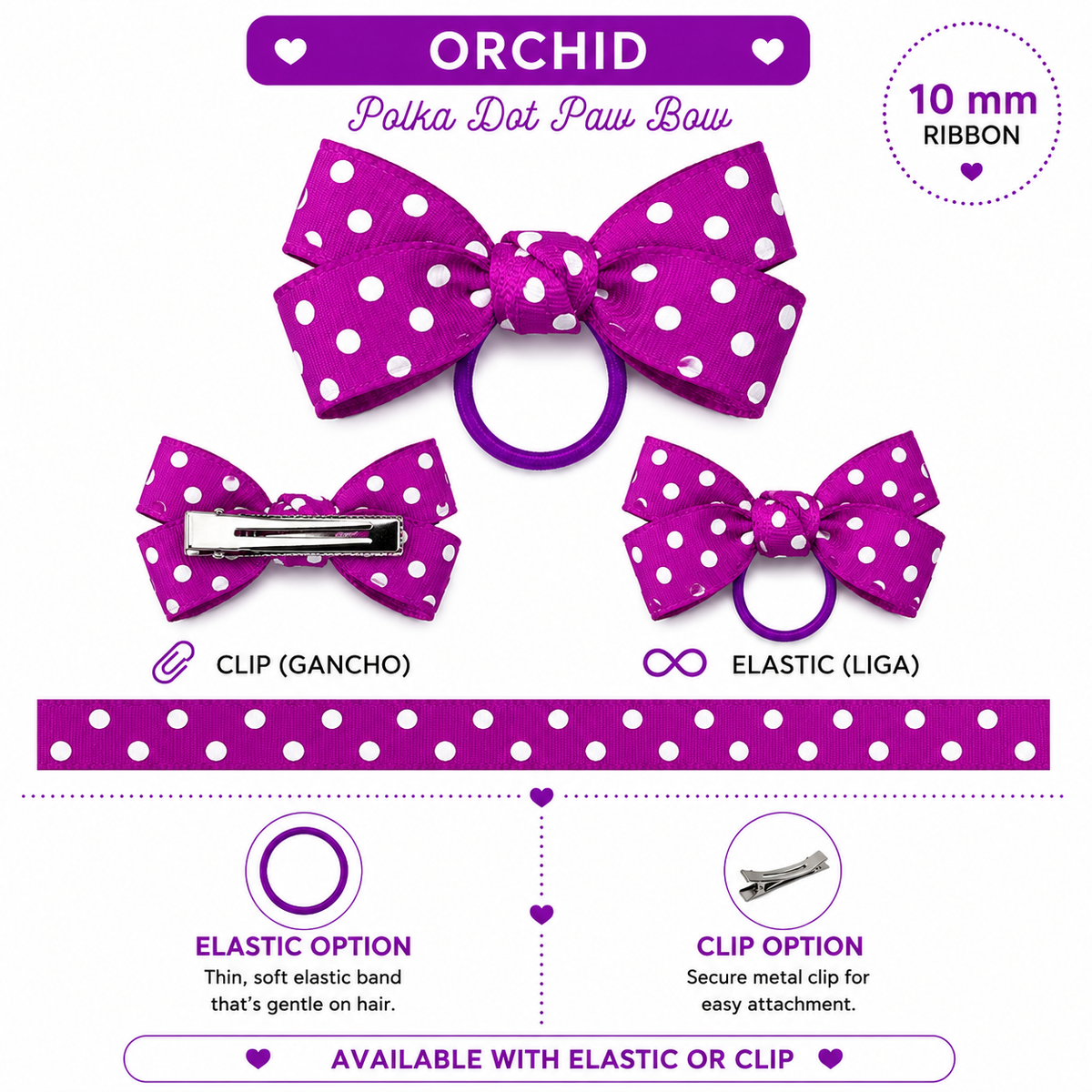 Polka Dots Bow