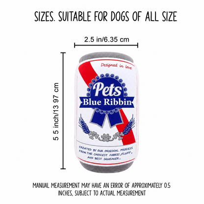 Pets Blue Ribbon Plush Dog Toy