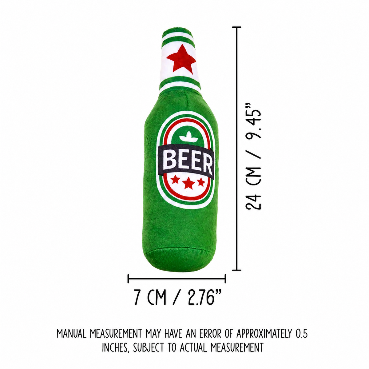 Stuffed Beer Bottle