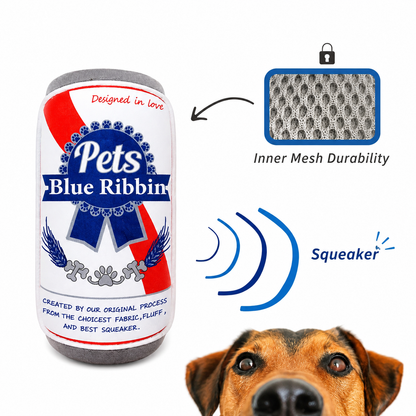 Pets Blue Ribbon Plush Dog Toy