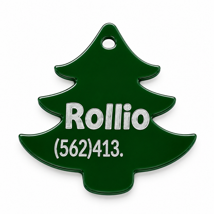 Christmas Collection – Special Edition Acrylic Pet ID Tags