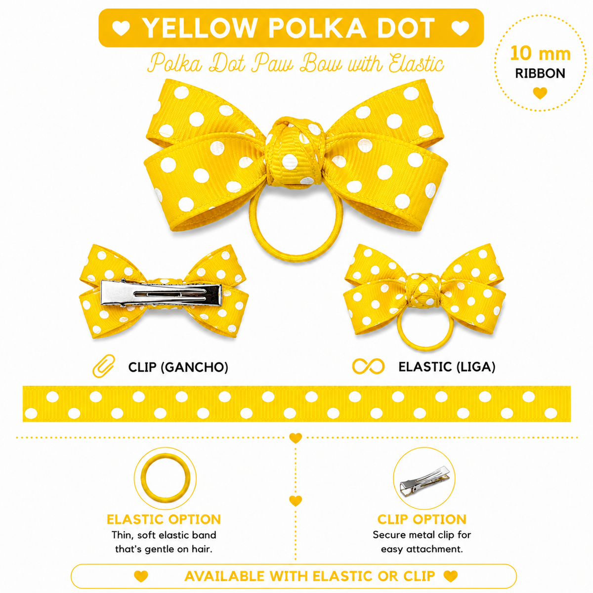Polka Dots Bow