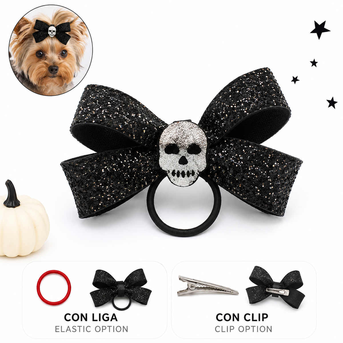 Black Rock Skull Dog Bow
