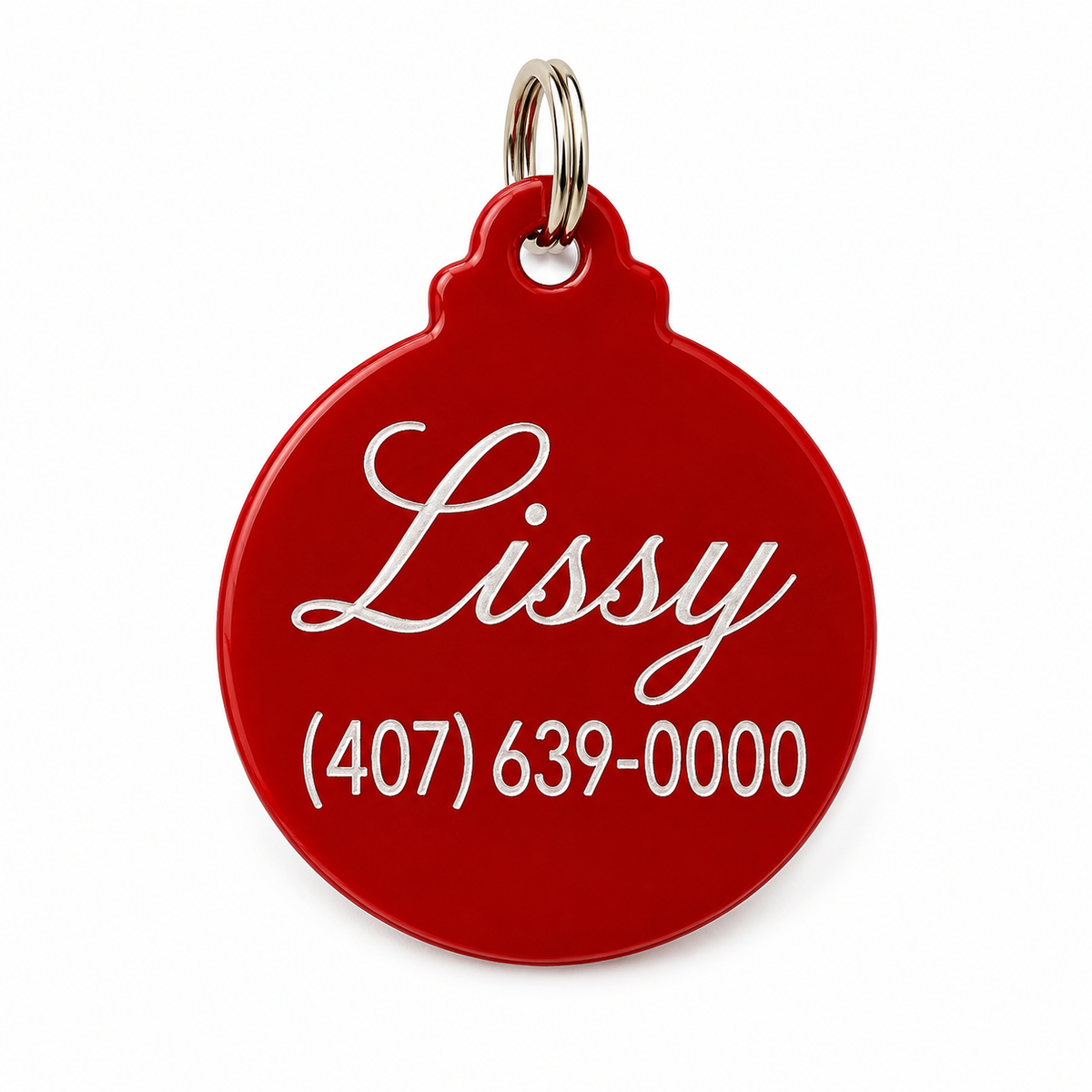 Christmas Collection – Special Edition Acrylic Pet ID Tags