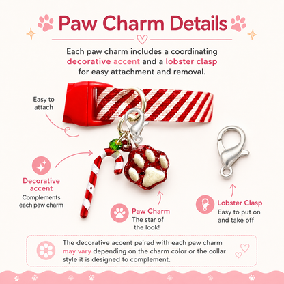 Pink Paw - Charm