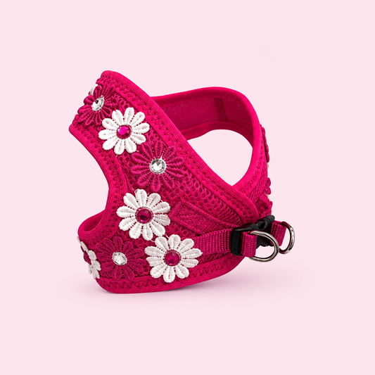 Flower Fuchsia Harness