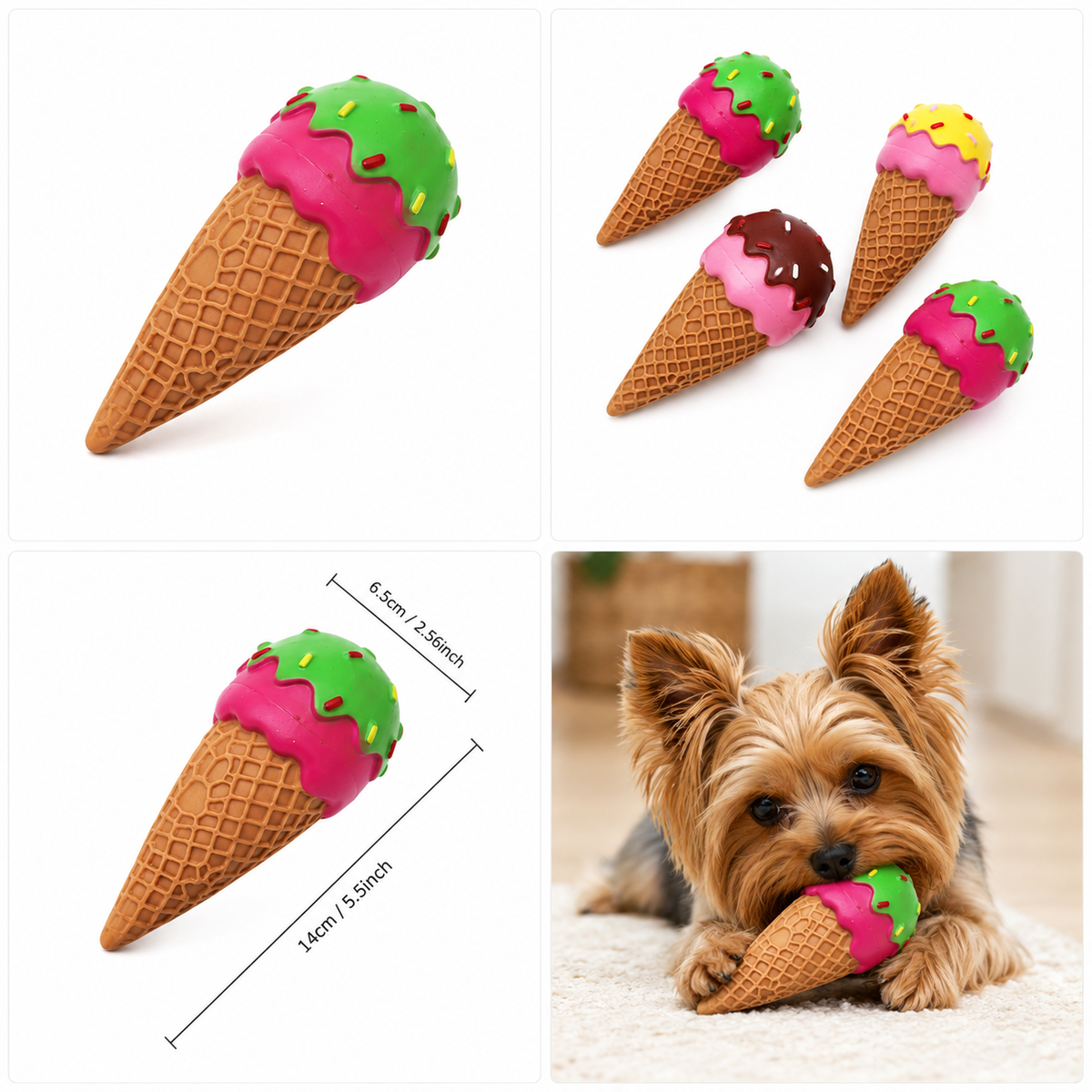 Comida de Peluche - Cono de Helado