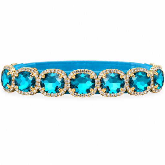 Turquoise Stones Collar 02