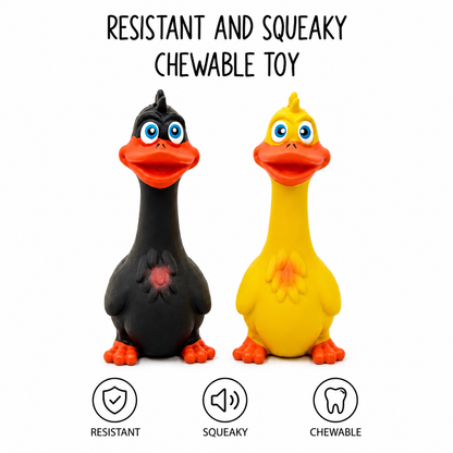 Funny Duck Squeaky Dog Toy