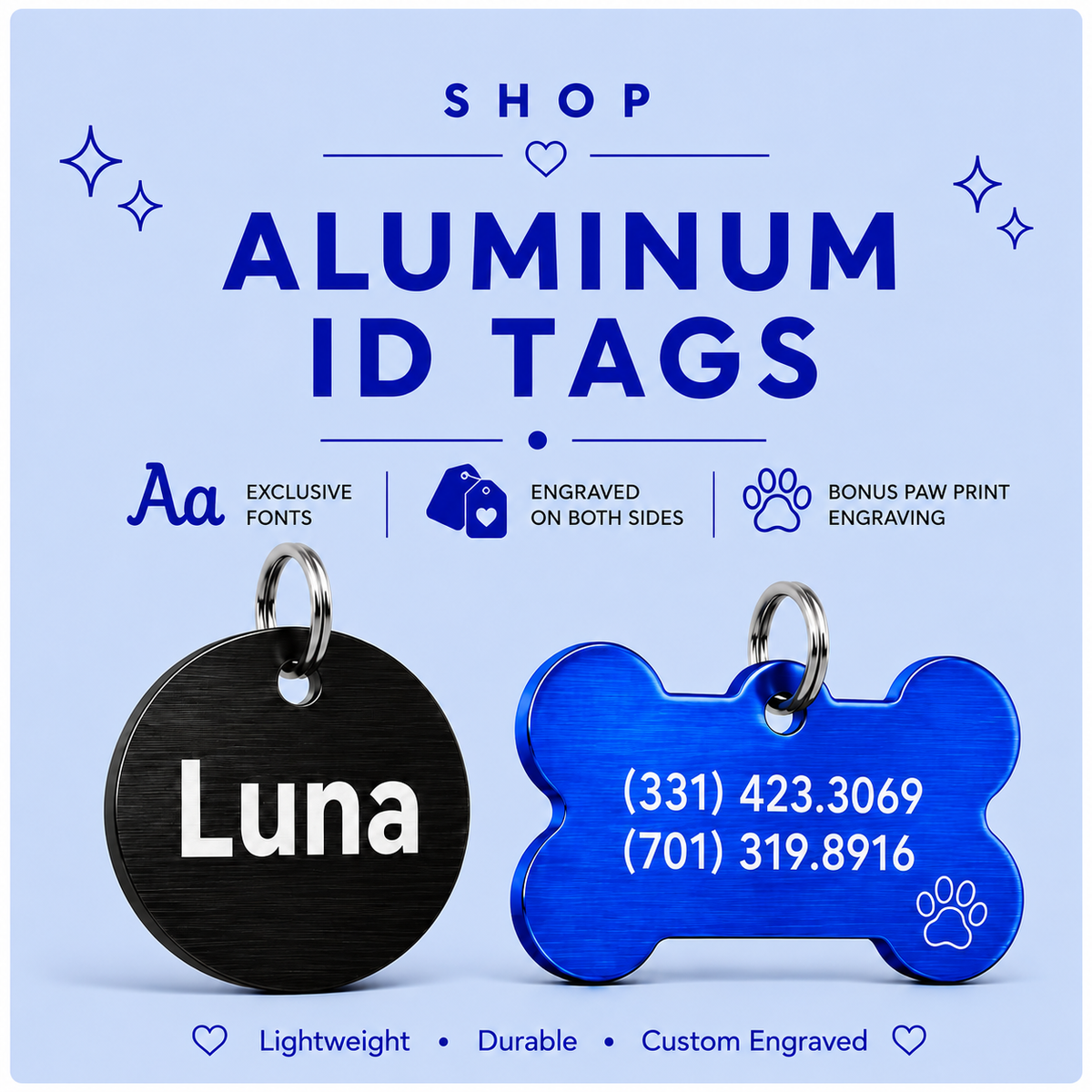 Metallic Tags
