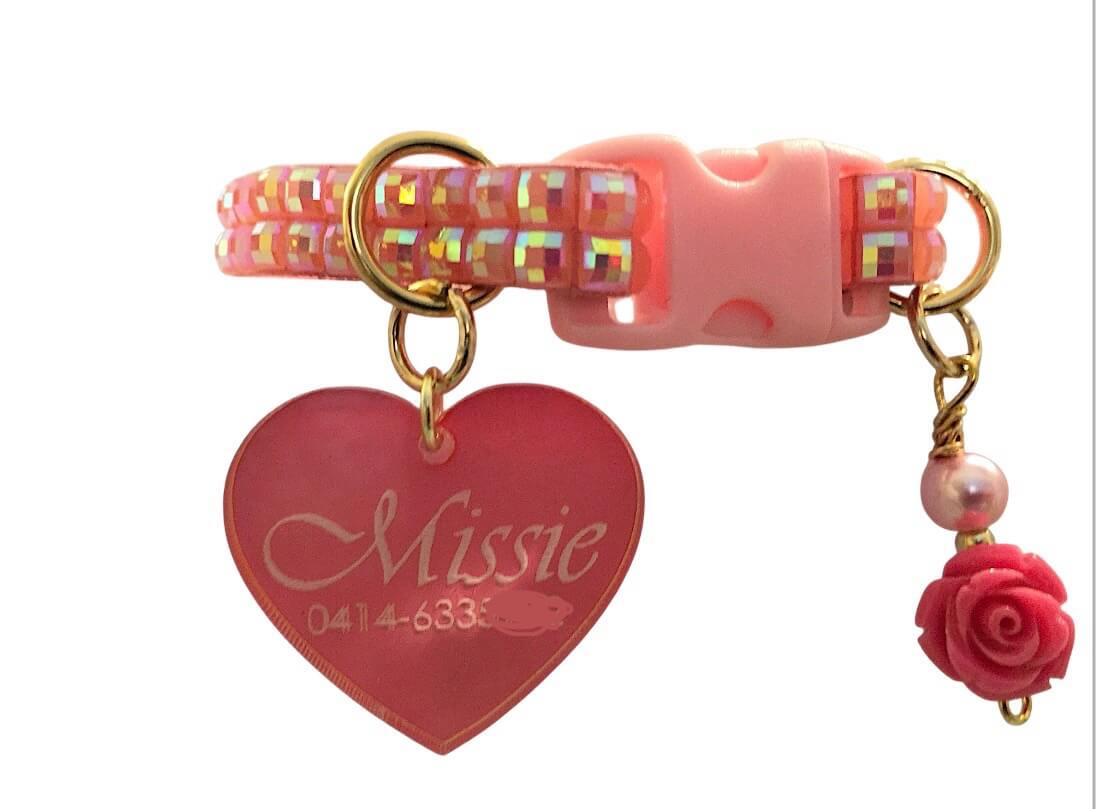 Pink Stones Collar 01