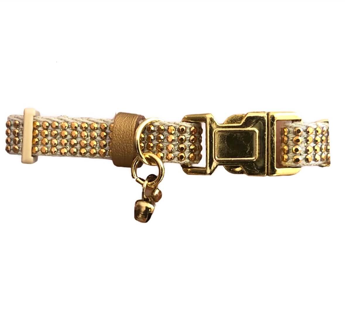 Gold Collar with Gold Inlays