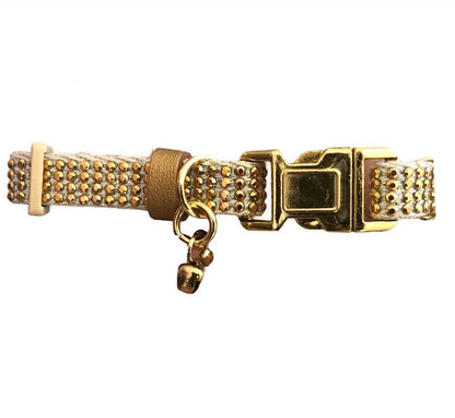 Gold Collar with Gold Inlays