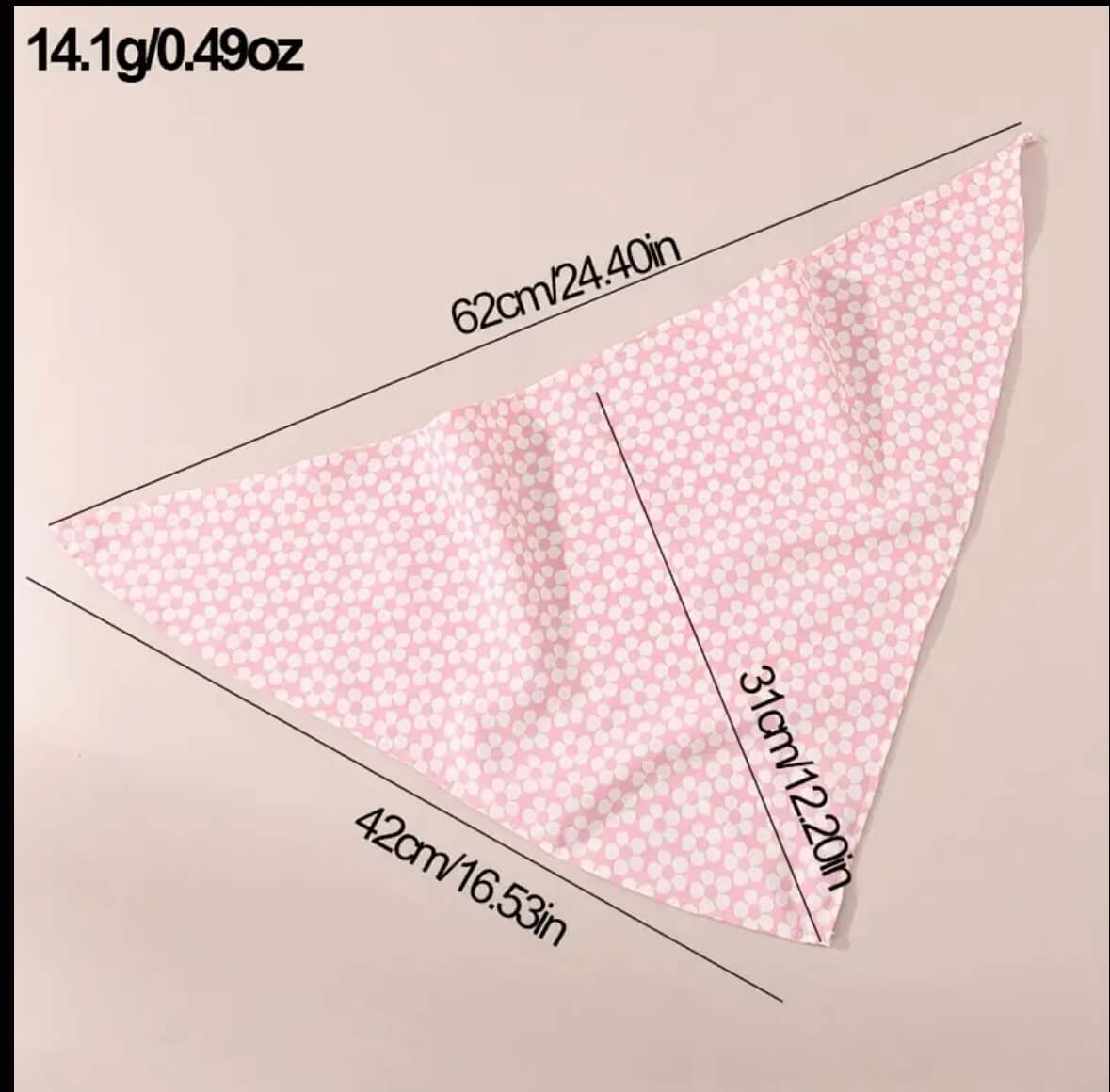 Floral Bandana 02 - ONE SIZE