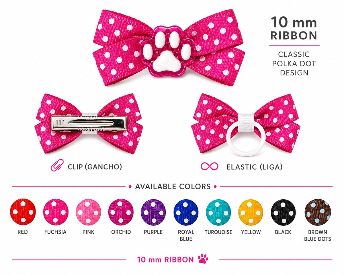 Polka Dots Bow