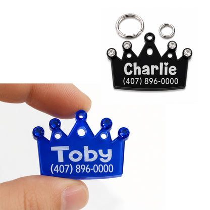 Small Dog Acrylic Tags