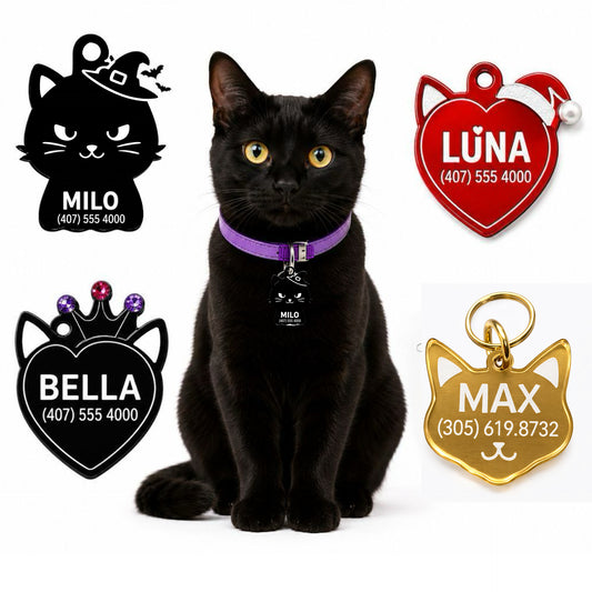 Cat Acrylic Tag