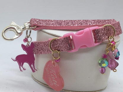 Pink Shiny Collar