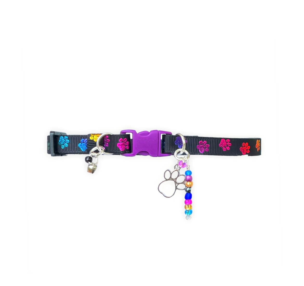 Huella de Pata Multicolor - Collar Estándar