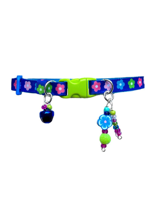Printed Multicolor Flower - Standard Collar