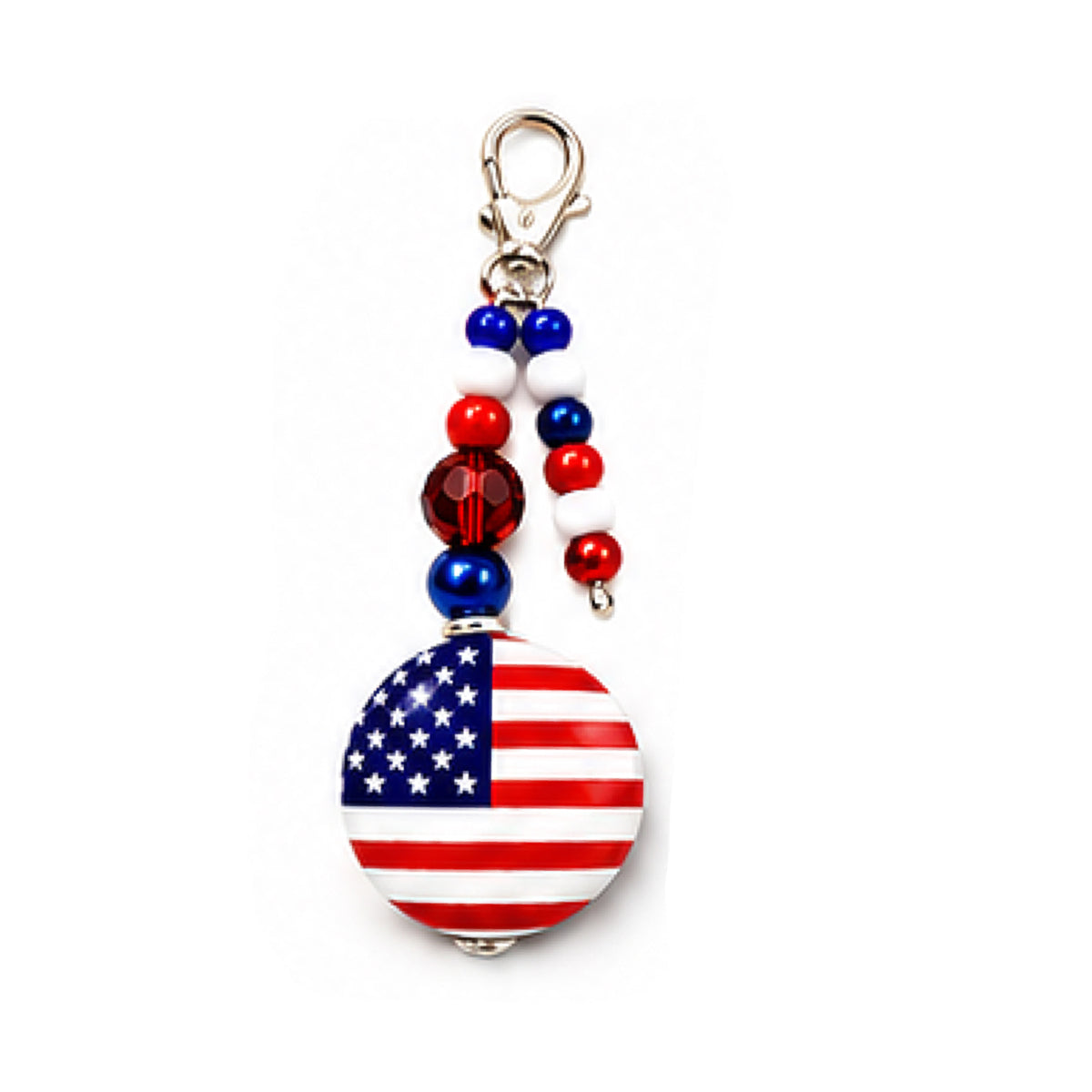 Red, White, Blue Striped - Standard Collar