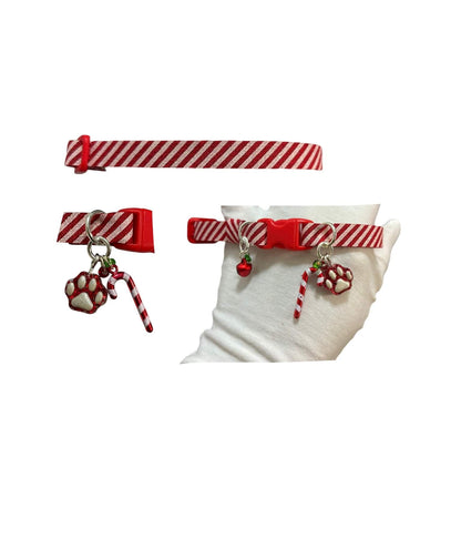 Red Striped - Standard Collar