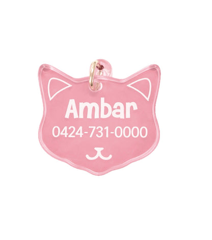 Cat Acrylic Tag