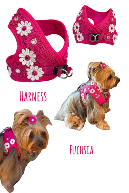 Flower Fuchsia Harness