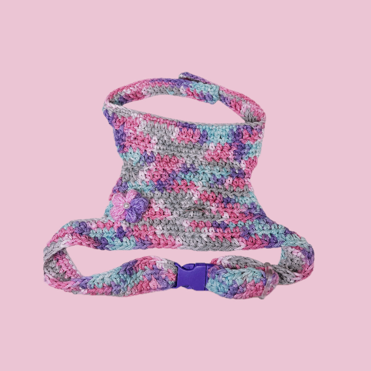 Handwoven Harness - Pastel Colors Small
