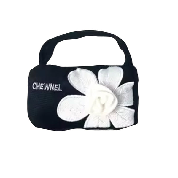 Chewnel Paris Plush Handbag Squeaky Dog Toy