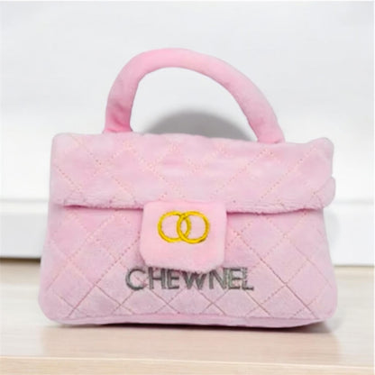 Pink Designer Handbag Plush Toy