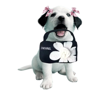 Chewnel Paris Plush Handbag Squeaky Dog Toy