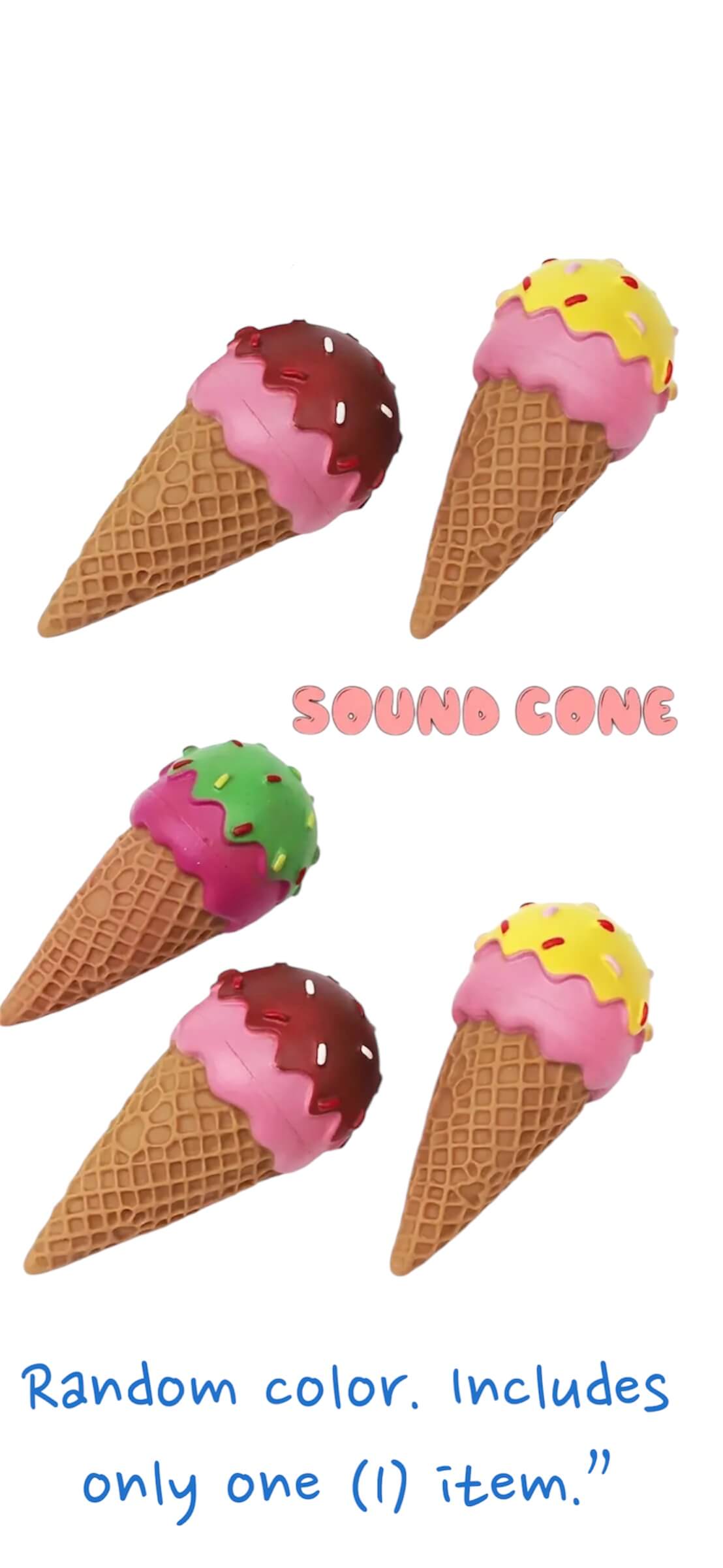 Stuffed Toy Food - Ice Cream Cone