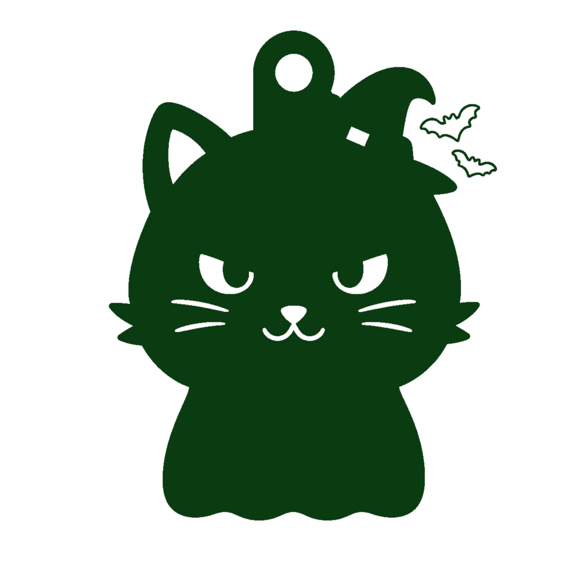 Cat Acrylic Tag
