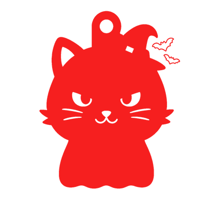 Cat Acrylic Tag