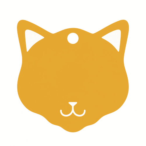 Cat Acrylic Tag