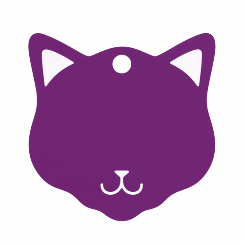 Cat Acrylic Tag
