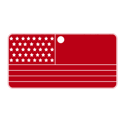 4th of July Day Acrylic Tags