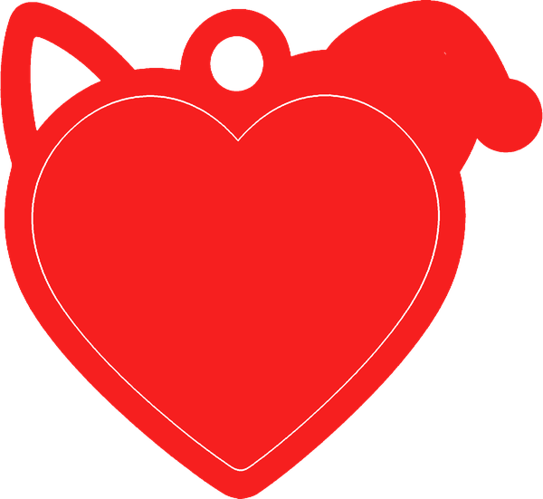 Valentine's Day Collection- Special Edition Acrylic Pet ID Tags