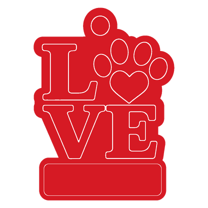 Valentine's Day Collection- Special Edition Acrylic Pet ID Tags
