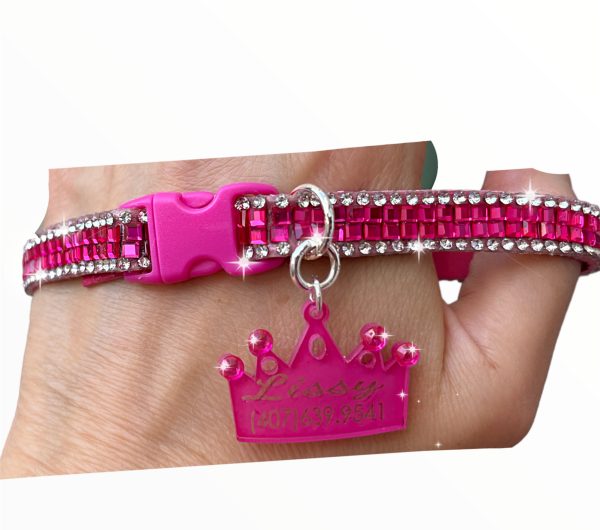 Fuchsia Stones Collar