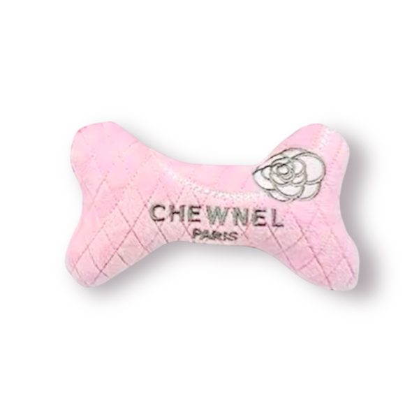 Stuffed Designer Bone - Pink