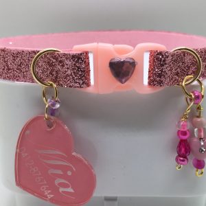 Pink Shiny Collar