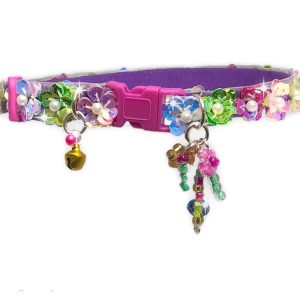 Flowers Sequins Collar