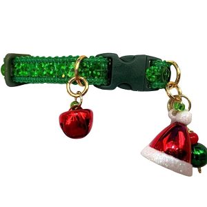 Green Sequins Collar