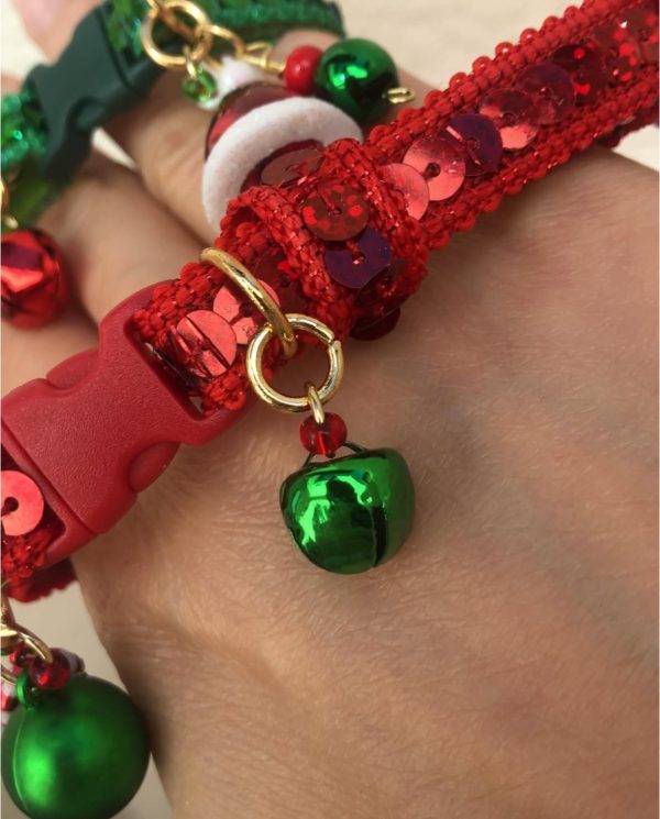 Red Sequins Collar 02 - Image 2