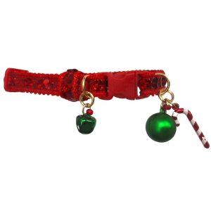 Red Sequins Collar 02