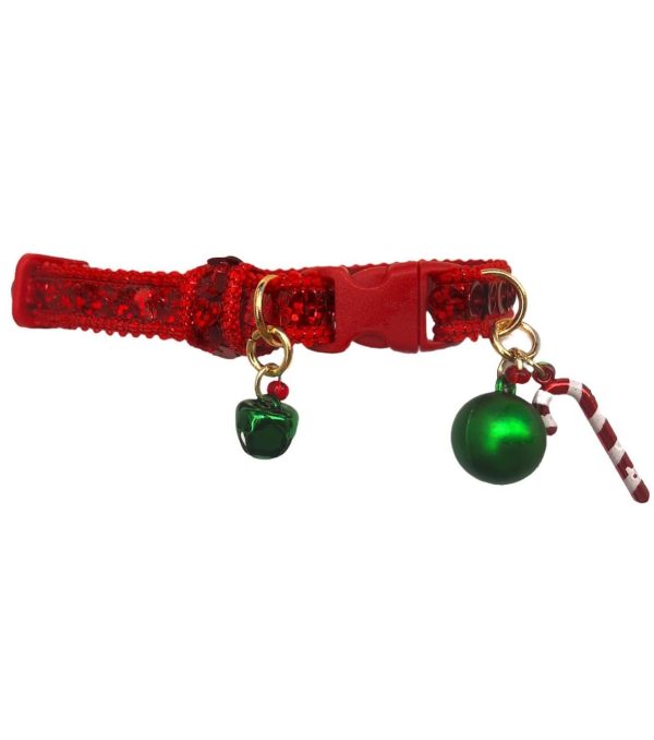 Red Sequins Collar 02