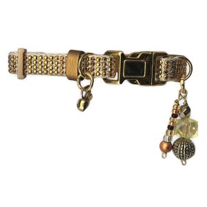 Gold Collar with Gold Inlays